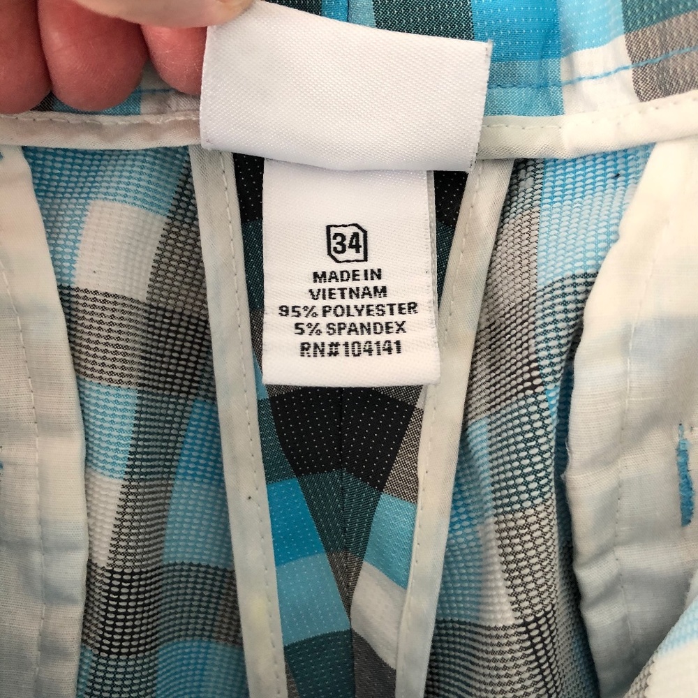 Men's Slazenger W: 34 Golf Shorts - Picture 3 of 5